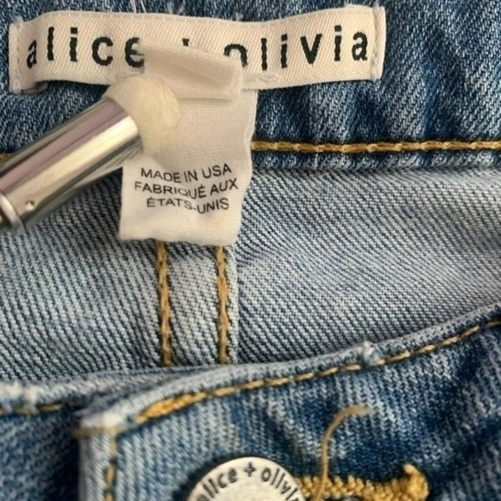Alice + Olivia Womens Extreme Distressed Jeans‎ Size 24 (26)